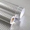 Adesivos à Prova de Óleo para Cozinha, Sem Cola, Aderência Estática, Adesivos de Parede Anti-Fumaça de Óleo para Azulejo de Fogão, Papel de Parede à Prova de Óleo e Impermeável para Armário de Cozinha