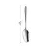 Vajilla de Acero Inoxidable Hotel Cuchillo y Tenedor para Filete Tenedor Espesor de Acero Inoxidable Cuchara Mango Puntiagudo Cuchillo Tenedor Cuchara Cuchara de Café Cuchillo y Tenedor para Comida Occidental