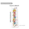 Variedad de Coloridas Flores Creativas Pegatinas para Inodoro Dormitorio Baño Decoración de Fondo Pegatinas de Pared Autoadhesivas Removibles Pvc
