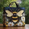 Bolso de Mano con Estampado de Moda Tendencia para Mujer 3D Transfronterizo Nuevo Producto Temu Amazon Bolso de Hombro Lona 300g