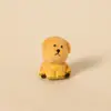 Nuevo Colgante para Llavero de Coche Tallado en Madera Hecho a Mano de Golden Retriever para Hombres y Mujeres, Encanto de Cachorro Lindo para Bolso, Regalo de Cumpleaños