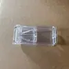 Cortador de medicamentos portátil transparente, caja de medicamentos de grado alimenticio para ancianos y niños, separador de tabletas, divisor de pastillas, caja de medicamentos