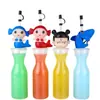 Taza de Agua de Halloween de Nuevo Producto Transfronteriza Taza Desechable de Plástico con Popote para Niños Taza de Santa Taza de Té de Leche