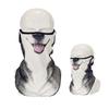 Máscara de Proteção Solar para Homens, Máscara Facial para Pilotagem de Motocicleta, Gola de Pescoço com Tema de Animal, Lenço de Cabeça com Alça para Orelha, Proteção UV, Protetor Solar, À Prova de Vento