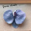 Cabeça de Flor de Orquídea Phalaenopsis Artificial, Textura de Película Impressa em 3D, Buquê Exquisito para Decoração de Casamento e Lembrança