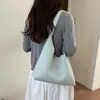 Bolsa Tote Texturizada Vintage Tendência para Mulheres 2026 Nova Moda Versátil Bolsa de Ombro Grande Capacidade Bolsa Saco para o Dia a Dia