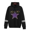 Comércio exterior cross-border hot search JOJO's maravilhosa série de aventura animação japonesa impressão coletes encapuzados atacado