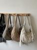 Bolso Bandolera para Mujer, Bolso Plegado de Cordón de Gama Alta Versátil Ligero Acolchado, Bolso Tote Cruzado, Bolso de Mujer, Mochila Dulce para Estudiante