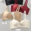 Ropa interior sin costuras para mujeres con poco busto, realzadora y engrosadora para una apariencia más grande, sin varillas, soporte lateral del busto, anti-caída, sujetador sexy