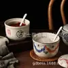 Tarro Doméstico de Cerámica Estilo Chino Resistente a Altas Temperaturas para Almacenar Carne, Aceite, Manteca de Cerdo, Aceite de Chile, con Tapa, Bol Especial para Sal, Tarro de Condimentos