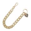 Yi Lian joias diamante-incrustado cadeia de alumínio Handmade Chain Love Pingente Anti-queda Anti-perdido telefone móvel Lanyard Pingente