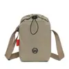 Bolso Cruzado Casual Unisex, Bolsa Deportiva con Cordón para Botella de Agua para Correr, Bolso de Hombro Versátil Ligero de Color Sólido con Múltiples Bolsillos