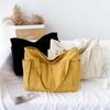 Bolso de lona para estudiantes, funcional, de moda, con cremallera, gran capacidad, estilo Harajuku, bandolera