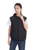 Roupa ventilador de resfriamento com absorção de umidade de verão, fina, com faixa refletora, colete de ar condicionado para homens e mulheres, roupas de trabalho sem mangas para atividades ao ar livre