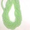 Cuentas redondas de vidrio de 8 mm, color gelatina, rosa claro, verde fruta, color natural, pulsera, collar, accesorios de joyería, bricolaje, fábrica al por mayor