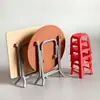 Modelos de Mesa Plegable y Sillas en Miniatura Impresos en 3D, Accesorios para Casa de Muñecas, Decoraciones de Muebles Mini Realistas