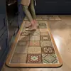 Tapetes de Cozinha Transfronteiriços, Lama de Diatomáceas Absorvente de Água e Resistente à Sujeira, Tapetes Antiderrapantes de Secagem Rápida para Pisos de Casa, Restaurantes e Balcões de Bar, Absorventes de Água e Antiderrapantes Atacado