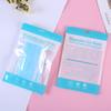 Bolsas para Empaque de Mascarillas en Stock, Bolsas Transparentes Autoadhesivas con Impresión en Inglés, Bolsas de Sellado de Plástico para Mascarillas Protectoras Desechables al por Mayor