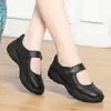 Zapatos Casuales y Cómodos para Primavera y Otoño de Dropshipping, Zapatos Ligeros para Caminar, Zapatos para Mujeres de Mediana Edad y Mayores, Zapatos para Madres de Cuero Suave y Suela Suave