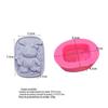 Ap013 Molde Ferramenta Ferramenta de Cozinha Molde Silicone Coelho Sabão