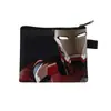 Cartera de Monedas Iron Man Modelo Nuevo Transfronteriza Mini Cartera de Almacenamiento para Estudiantes Portátil Soporte Corto para Llaves y Tarjetas