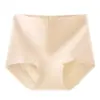 Roupa Íntima Feminina de Cintura Alta, Algodão Puro, Antibacteriana, Gancho Estendido, Respirável, Amiga da Pele, Roupa Íntima Feminina Plus Size, Algodão de Fibra Longa Antibacteriano 7A
