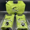 Bolsa de Água Dobrável de 8 Litros em Estoque com Abertura Grande, Alça, Material Espessado de Grau Alimentício, Adequada para Uso ao Ar Livre, Montada no Carro, Armazenamento de Água Portátil com Torneira