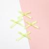 Spot 36 cor de poliéster dupla face com meias pequeno arco 3mm fita arco underwear acessórios underwear