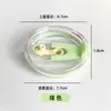 Tapas para Tazas de Café al por Mayor del Fabricante, Vasos de Vidrio Negros Sellados a Prueba de Fugas con Doble Boquilla para Beber, Accesorios para Tazas con Popote, Taza para Hielo