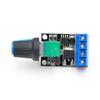 Regulador de velocidad de motor de CC PWM, interruptor de control de velocidad de 5 V-16 V y 12 V, módulo de control de velocidad de atenuación de LED de 10 A