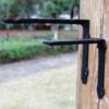 Estilo Europeo Creativo Clásico Hierro Fundido Viejo Estante de Almacenamiento Placa Divisoria Soporte para Flores Accesorios Soporte Estantería Trípode