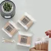 100 Bastoncillos de Algodón Doble Cabeza para el Hogar Bastoncillo de Algodón Bastoncillo de Algodón Desechable para Limpiar Oídos Bolas de Algodón para Limpieza de Maquillaje Bastoncillo de Algodón