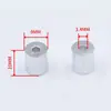 Accesorios para Equipo de Fitness Bastidor de Polea Alta Polea de Acero Conector de Cable de Acero para Fitness