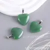 Venta Caliente Transfronteriza Colgante Corazón de 20 mm, Colgante Corazón de Color Gelatina, Accesorios de Collar Corazón Durazno, Suministros para Manualidades