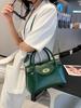 Bolsa Transversal Estilo Novo 2026 para Mulheres, Bolsa para o Dia a Dia, Bolsa de Mão de Couro Genuíno de Luxo Discreto, Bolsa de Ombro de Couro Bovino de Camada Superior