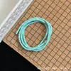 Cuerda Trenzada de 3 mm Colorida Dopamina Cuerda de Nailon Hilada en Núcleo Cuerda para Teléfono Móvil Colgante de Letra DIY Cuerda Redonda Trenzada Cuerda Hecha a Mano
