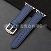Adecuado para Apple Samsung Huawei Watch Correa de Silicona y Cuero Hebilla de Pin de Applewatch Correa de Cuero de Apple