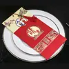 Fábrica de Convites de Casamento Atacado Estilo Chinês High-End Novo Estilo Simples Criativo Convite Atacado Convite de Casamento Noivado
