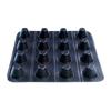 Tablero de Drenaje para Techo de Sótano Tablero de Drenaje HDPE Tablero de Drenaje para Garaje Tablero de Drenaje Sandwich de Plástico de 20 cm de Alto