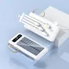 Carregador Portátil Solar Compartilhado de Venda Quente Transfronteiriço com Cabo Embutido 50000mAh Capacidade Super Grande Carregador Portátil para Celular Personalização