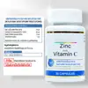 Novo Produto Quente de Venda Transfronteiriça Cápsulas de Zinco Vitamina Fonte de Zinco Vitamina C Fábrica Atacado Suporta Oem