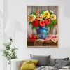 Comercio exterior transfronterizo pintura de diamantes 5D diamantes completos mosaico de flores pintura de bordado pintura decorativa fábrica al por mayor 40*50