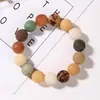 Cuentas Redondas de Semilla de Bodhi Pelada de Jade Blanco, Pulsera de Raíz de Bodhi de Jade Blanco para Pulsera DIY, Cuentas de Buda, Fruta de Bodhi al por Mayor por Libra