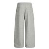 Pantalones Deportivos Casuales para Hombre C959 Otoño e Invierno Estilo Retro Americano Gama Alta Color Sólido Diseño Plisado Holgado Pierna Ancha
