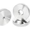 Tuerca de Acero Inoxidable 304 Girada a Mano con Cabeza Plana Ampliada, Superficie Moleteada, Tuerca Delgada Ajustable, Tapa de Tornillo M3M4M5M6M8M10