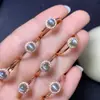 Directamente del Fabricante, Venta Caliente Transfronteriza Suministro para Transmisiones en Vivo de Tiktok Anillo de Plata S925 Bañado en Oro con Ojo de Gato Verde Piedra Principal 4mm