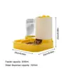 Comedero Automático para Mascotas - Bebedero para Mascotas | Bol de Comida 2 en 1 de Gran Capacidad | Comederos para Gatos para Cachorro Gatito Animal Pequeño Interior Exterior Hogar Apartamento Balcón Dormitorio Sala de Estar