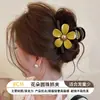 Pinzas acrílicas para el cabello con diseño dulce estilo coreano, a la moda y de alto valor, coloridas, versátiles, lindas pinzas de tiburón al por mayor