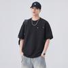 Camiseta de Manga Corta con Bolsillo y Cuello Redondo Anyang para Hombre Verano 2026 Nuevo Estilo Holgada de Peso Pesado Moderna Top Exclusivamente para Ventas Transfronterizas