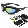 Gafas de Ciclismo para Exteriores con Lentes Múltiples Cs Gafas Protectoras Tácticas Gafas de Motocicleta/Set Polarizado C5